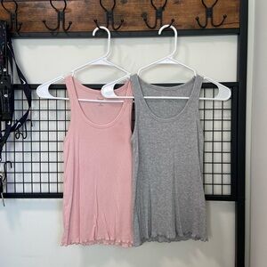 BUNDLE — Jenni women’s ribbed tank tops —‎ size small set of 2